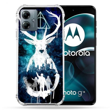 Coque Renforcée Pour Motorola G14 4G Harry Potter Patronome