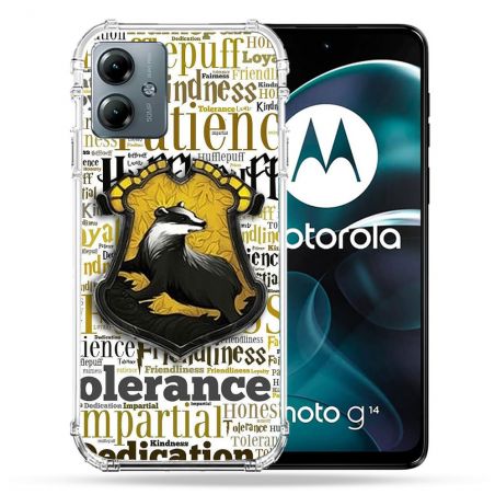 Coque Renforcée Pour Motorola G14 4G Harry Potter Poursouffle