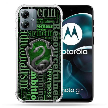 Coque Renforcée Pour Motorola G14 4G Harry Potter Serpentar