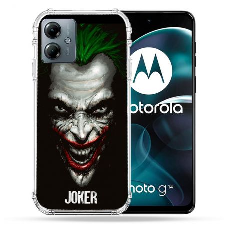 Coque Renforcée Pour Motorola G14 4G Joker Noir