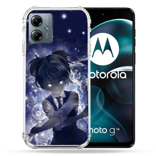 Coque Renforcée Pour Motorola G14 4G Manga Assassination Classroom Nagisa
