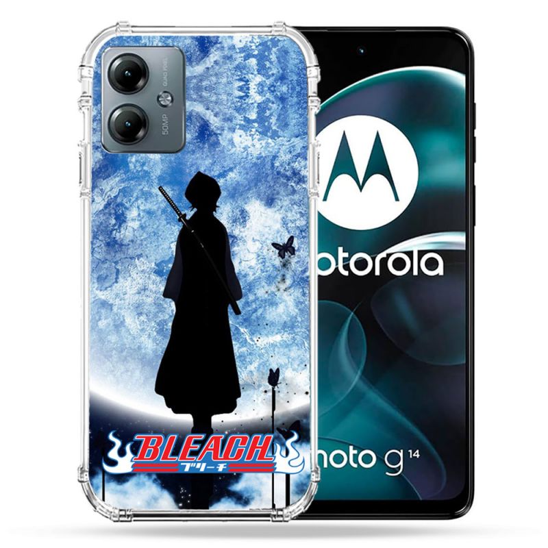 Coque Renforcée Pour Motorola G14 4G Manga Bleach Lune