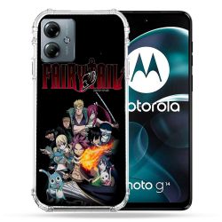 Coque Renforcée Pour Motorola G14 4G Manga Fairy Tail Logo Team