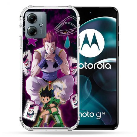 Coque Renforcée Pour Motorola G14 4G Manga Hunter X Hunter Hisoka