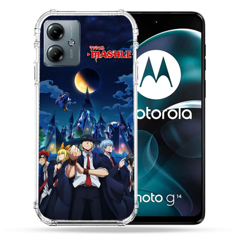 Coque Renforcée Pour Motorola G14 4G Manga Mashle
