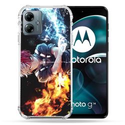 Coque Renforcée Pour Motorola G14 4G Manga My Hero Academia Shoto