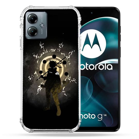 Coque Renforcée Pour Motorola G14 4G Manga Naruto Sage