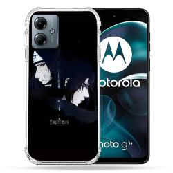 Coque Renforcée Pour Motorola G14 4G Manga Naruto Sasuke Itachi