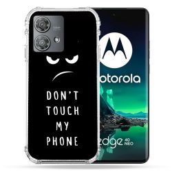 Coque Renforcée Pour Motorola Edge 40 Neo Humour Don't Touch