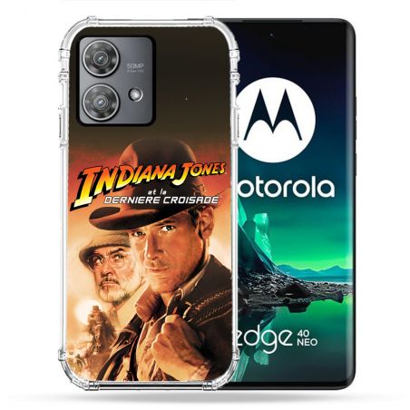 Coque Renforcée Pour Motorola Edge 40 Neo Indiana Jones Affiche