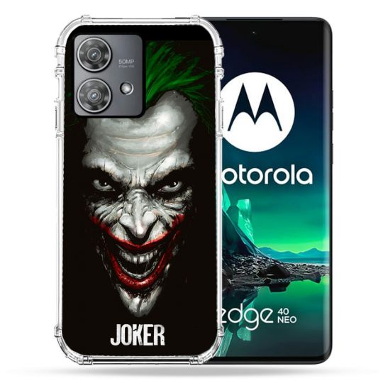 Coque Renforcée Pour Motorola Edge 40 Neo Joker Noir