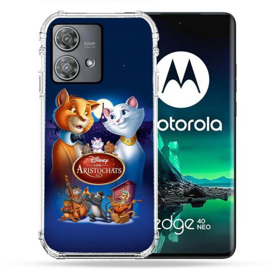 Coque Renforcée Pour Motorola Edge 40 Neo Les Aristochats
