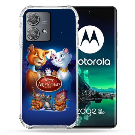 Coque Renforcée Pour Motorola Edge 40 Neo Les Aristochats
