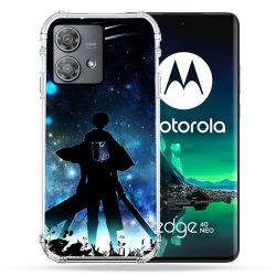 Coque Renforcée Pour Motorola Edge 40 Neo Manga Attaque Titans Levi
