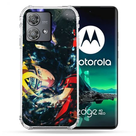 Coque Renforcée Pour Motorola Edge 40 Neo Manga Boruto Eclair