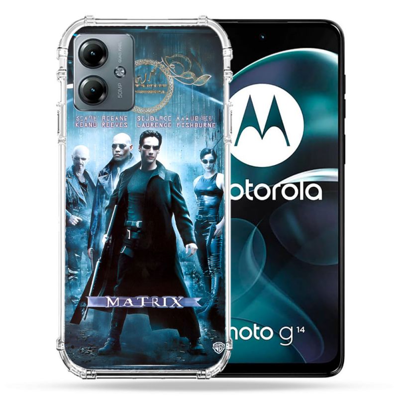 Coque Renforcée Pour Motorola G14 4G Matrix Affiche
