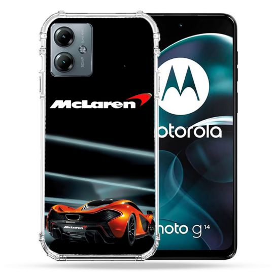Coque Renforcée Pour Motorola G14 4G Mc Laren
