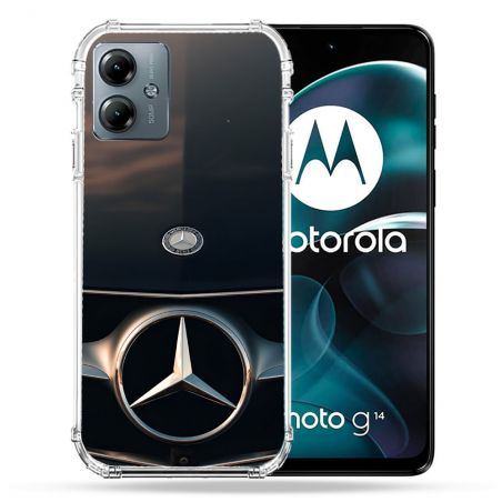 Coque Renforcée Pour Motorola G14 4G Mercedes Calendre