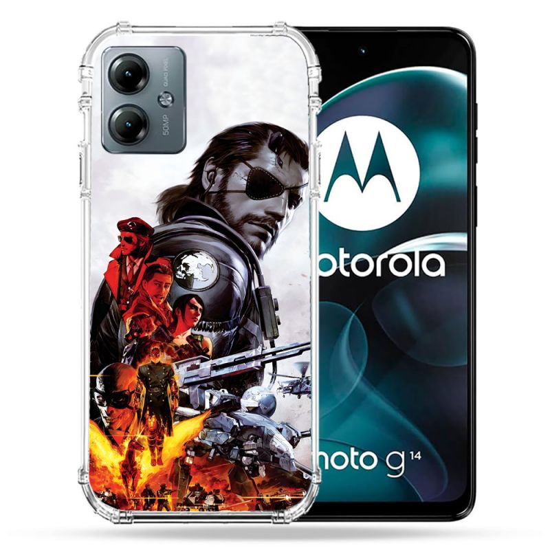 Coque Renforcée Pour Motorola G14 4G Metal Gear Solid