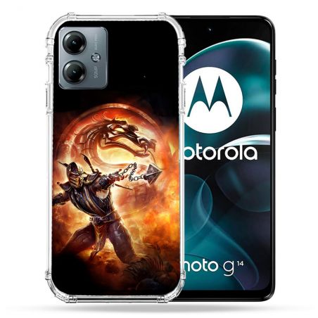 Coque Renforcée Pour Motorola G14 4G Mortal Combat