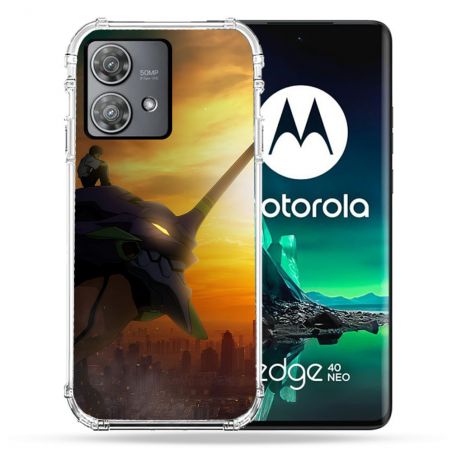 Coque Renforcée Pour Motorola Edge 40 Neo Manga Evangelion