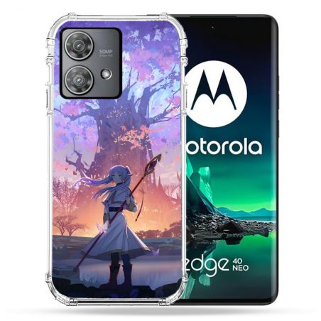 Coque Renforcée Pour Motorola Edge 40 Neo Manga Frieren
