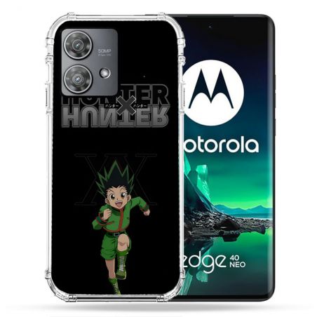 Coque Renforcée Pour Motorola Edge 40 Neo Manga Hunter X Hunter Gon