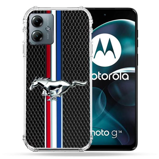 Coque Renforcée Pour Motorola G14 4G Mustang