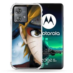 Coque Renforcée Pour Motorola Edge 40 Neo Manga Naruto Blanc