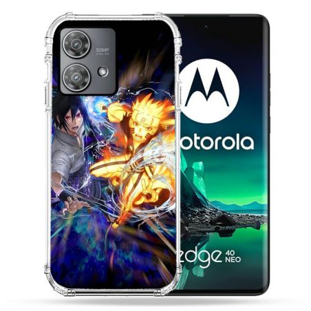 Coque Renforcée Pour Motorola Edge 40 Neo Manga Naruto VS