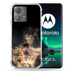 Coque Renforcée Pour Motorola Edge 40 Neo Manga One Piece Ace Noir
