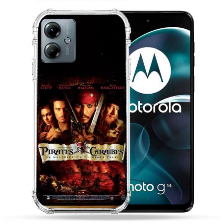 Coque Renforcée Pour Motorola G14 4G Pirate Des Caraibes