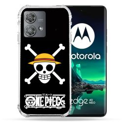 Coque Renforcée Pour Motorola Edge 40 Neo Manga One Piece Tete de Mort