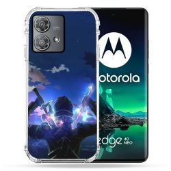 Coque Renforcée Pour Motorola Edge 40 Neo Manga SAO sword Art Online Epee
