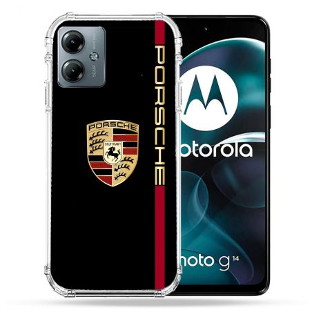 Coque Renforcée Pour Motorola G14 4G Porsche Line