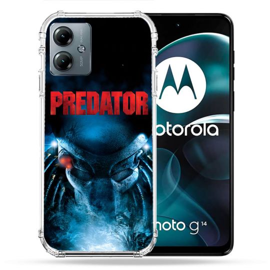 Coque Renforcée Pour Motorola G14 4G Predator Affiche