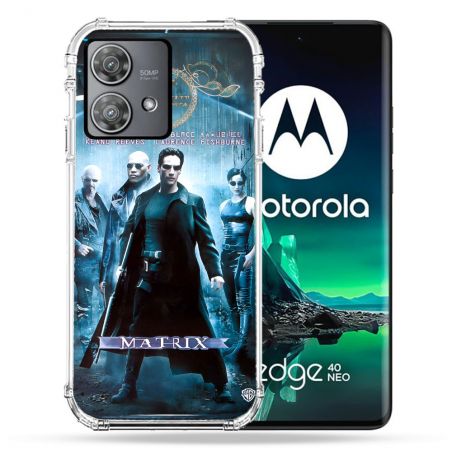 Coque Renforcée Pour Motorola Edge 40 Neo Matrix Affiche