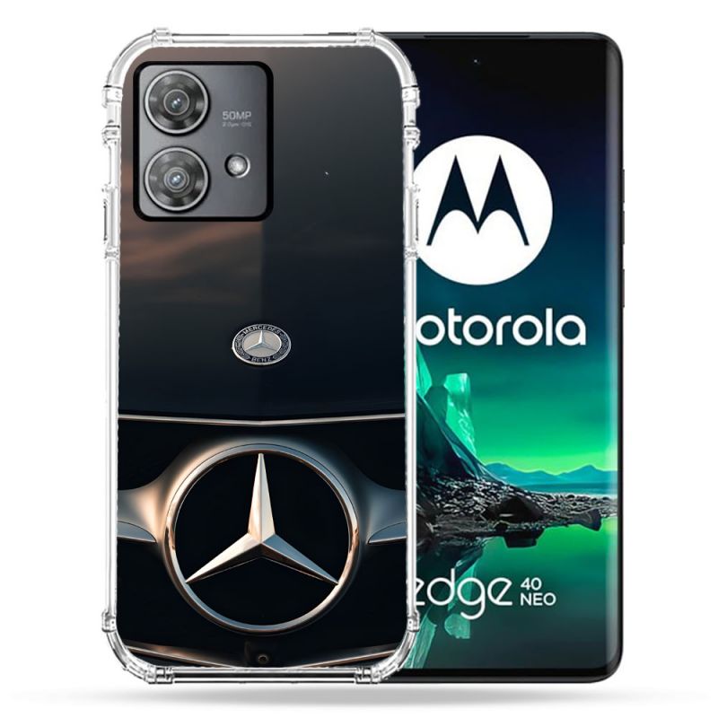 Coque Renforcée Pour Motorola Edge 40 Neo Mercedes Calendre