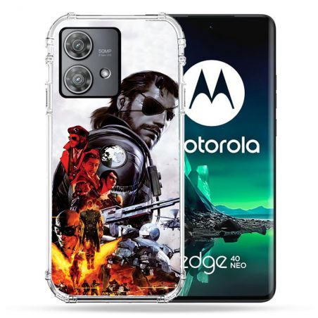 Coque Renforcée Pour Motorola Edge 40 Neo Metal Gear Solid
