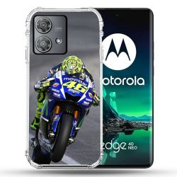 Coque Renforcée Pour Motorola Edge 40 Neo Moto Course GP Wheeling 46