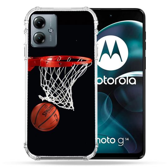 Coque Renforcée Pour Motorola G14 4G Sport Basket Panier