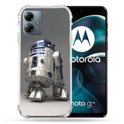 Coque Renforcée Pour Motorola G14 4G Star Wars - R2D2
