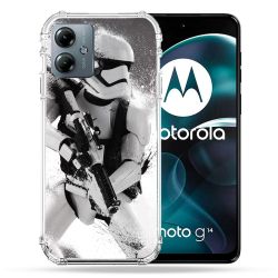 Coque Renforcée Pour Motorola G14 4G Star Wars - Trooper