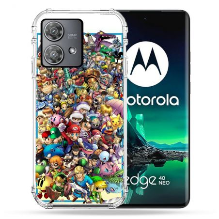 Coque Renforcée Pour Motorola Edge 40 Neo Nintendo