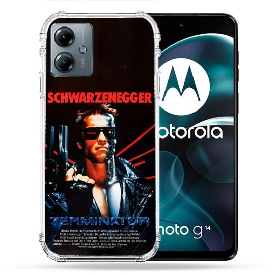 Coque Renforcée Pour Motorola G14 4G Terminator