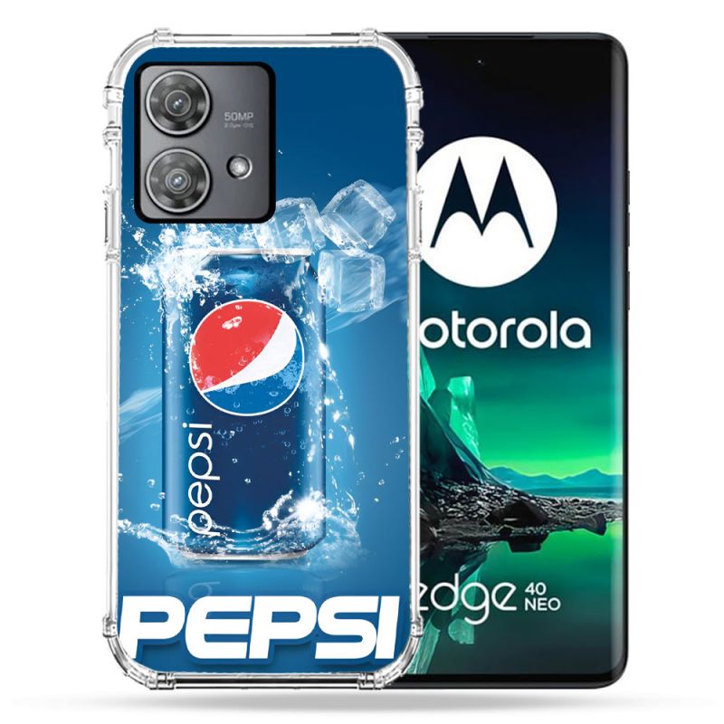 Coque Renforcée Pour Motorola Edge 40 Neo Pepsi