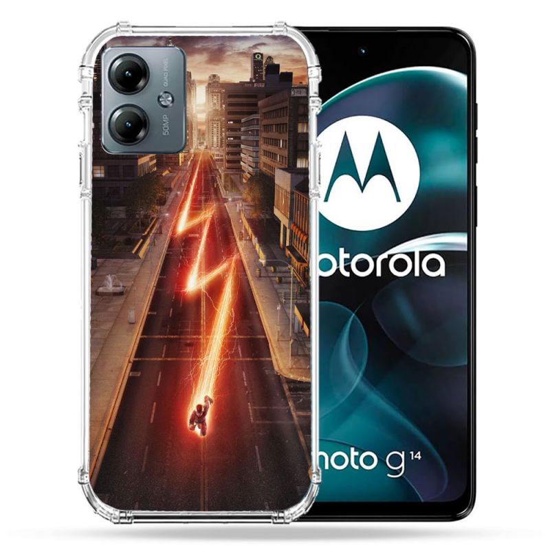 Coque Renforcée Pour Motorola G14 4G The Flash City