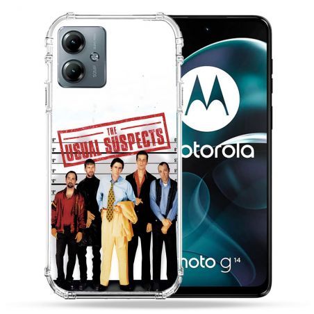Coque Renforcée Pour Motorola G14 4G The Usual Suspect Affiche
