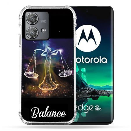 Coque Renforcée Pour Motorola Edge 40 Neo Signe Zodiaque 2 Balance