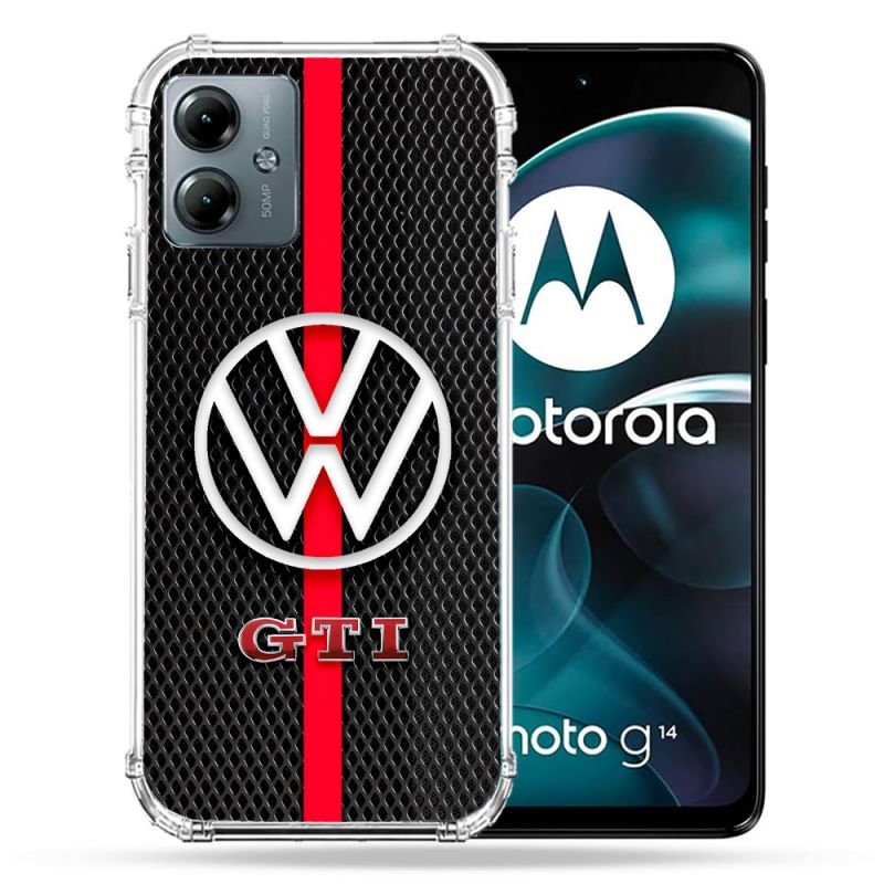 Coque Renforcée Pour Motorola G14 4G Volkwagen Line